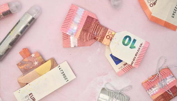 Geld falten: Kreative Ideen für originelle Geldgeschenke Geld falten